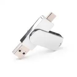 USB3.0 + OTG Тип-C флеш-накопитель u-диск флэш-накопитель 8/16/32/64 ГБ для iPhone ноутбук
