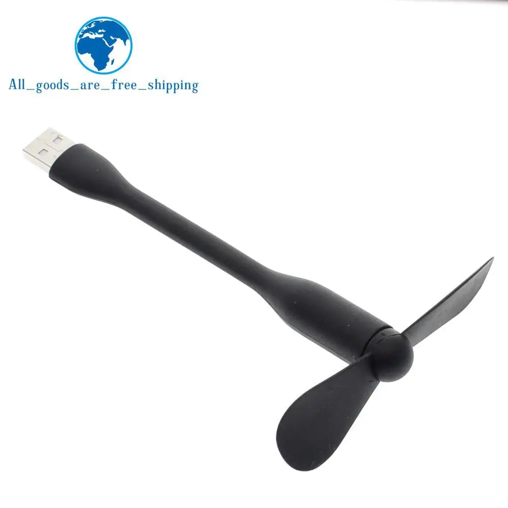 

TZT Hot sale USB Fan Flexible portable removable USB Mini Fan For all Power Supply USB Output USB Gadgets