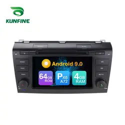 Android 9,0 Core PX6 A72 Ram 4G Rom 64G Автомобильный DVD GPS; Мультимедийный проигрыватель стерео для Mazda 3 2003 ~ 2009 Радио головного устройства