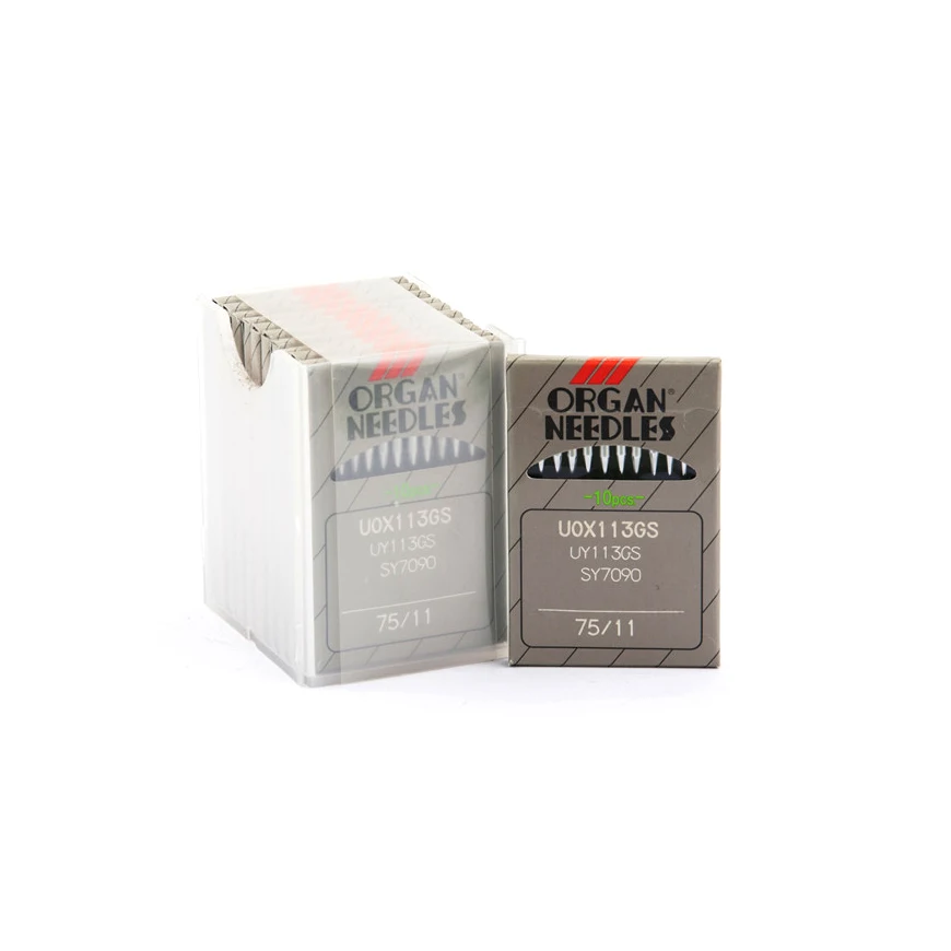 

UOX113GS UY113GS 10pcs/lot High Quality Organ Needles Industrial Lockstitch Sewing Machine 90/14
