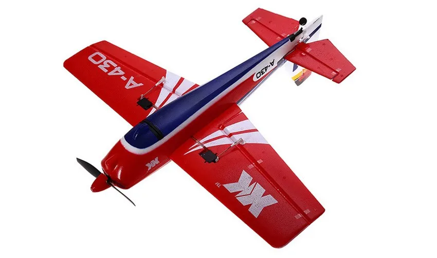 Высокоскоростной XK A430 2 4G 5CH 3D6G бесщеточный радиоуправляемый самолет совместимый