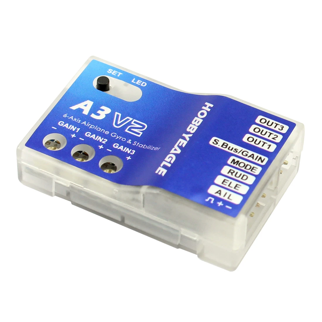 6 Axis RC Fixed Wing Airplane Gyro For Flight Stabilization Controller Parts