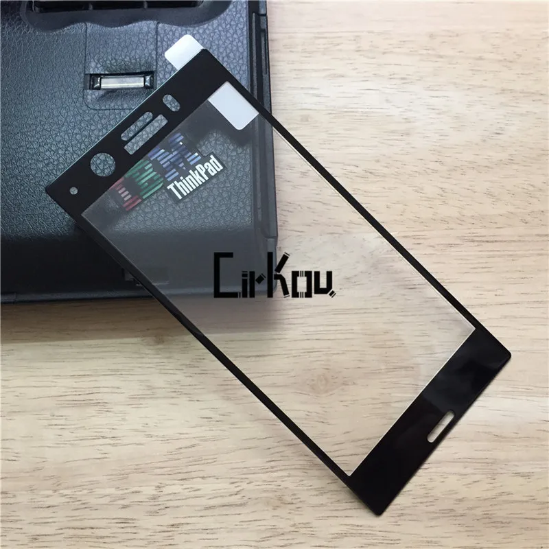 For Sony Xperia XZ1 Compact Full AB Glue Cover 2.5D Arc Edge 0.33mm 9H Hardness 100% Tempered Glass Screen Protector Film | Мобильные