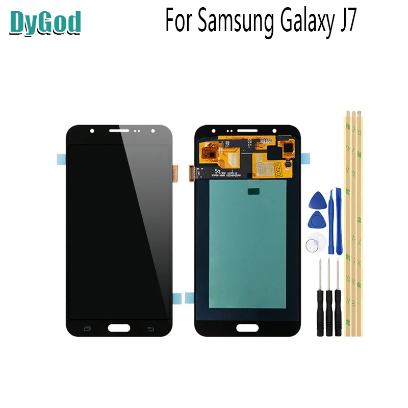 5 дюймов oled-дисплей для Samsung Galaxy J7 2015 J700 J700F J700H J700M сенсорный экран телефона Lcds