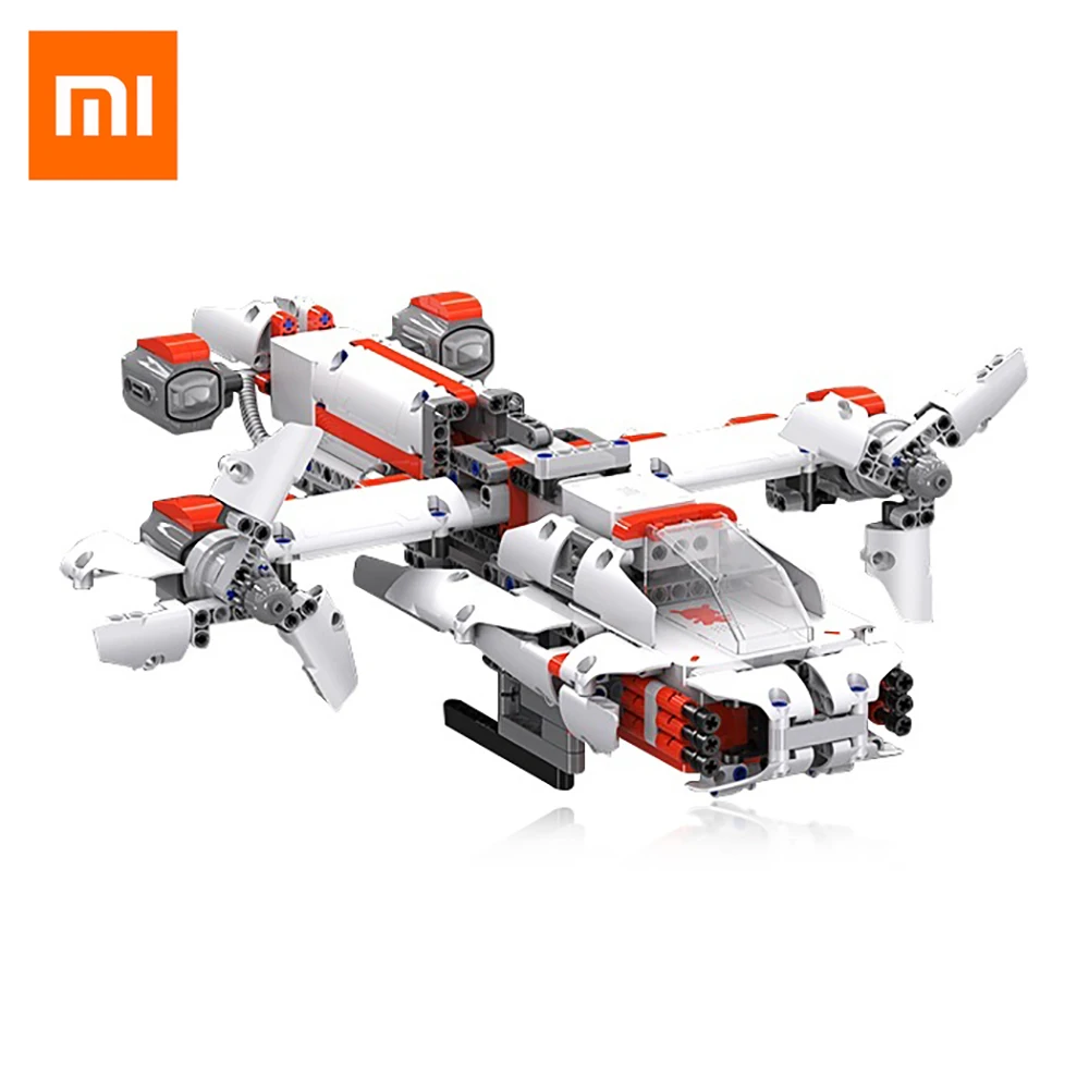 

Xiaomi MITU Robot DIY Mobile Phone Control Self-Assembled Robot Building Kits Toys For Children STM32 CPU Cool Builder Robot
