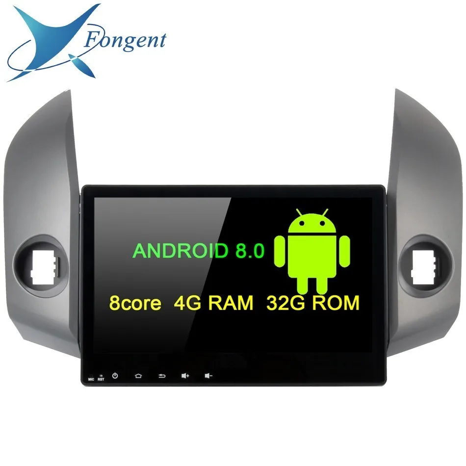 

2 double Din Android 8.0 Car GPS Navigator Dvd Radio Multimedia Player for Toyota RAV4 2007 2008 2009 2010 2012 Stereo Audio DAB