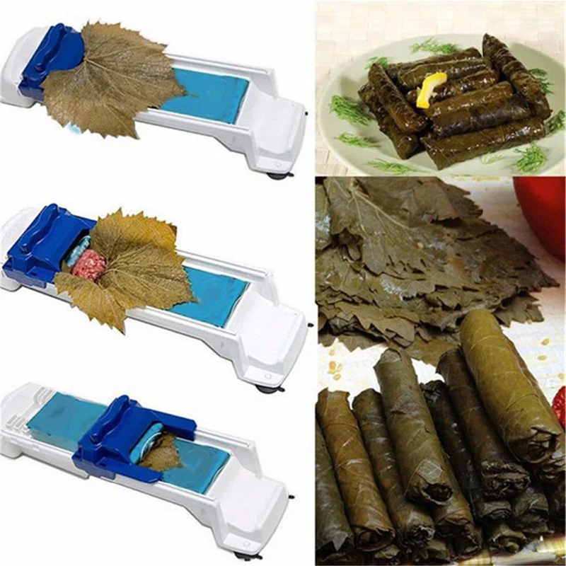 

Magic Stuffed Grape Cabbage Leaves Rolling Tool Vegetable Meat Rolling Tool Sushi Roller Machine Roll Maker Grape Leaf Machine