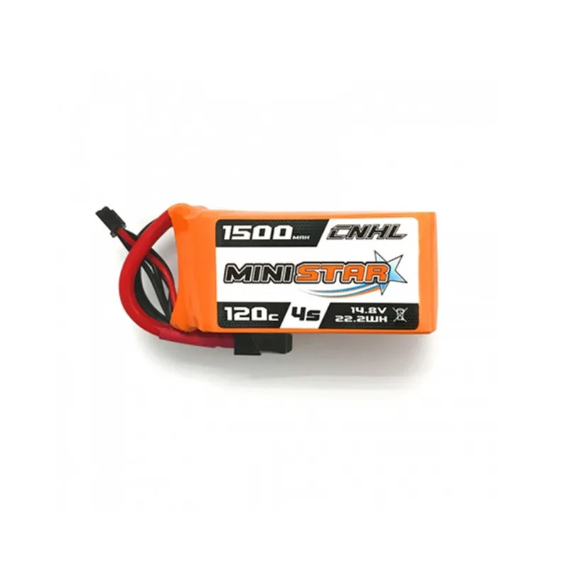 1 шт. аккумуляторная батарея CNHL MiniStar 14 8 в 1500 мА/ч 120C Lipo XT60 разъем для модели
