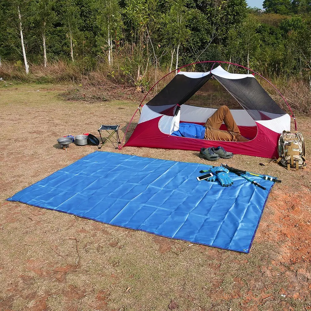 180*220 سنتيمتر OUTAD للماء التخييم قماش القنب للنزهات خيمة ظلة 210D أكسفورد النسيج الشمس المأوى في الهواء الطلق التخييم حصيرة