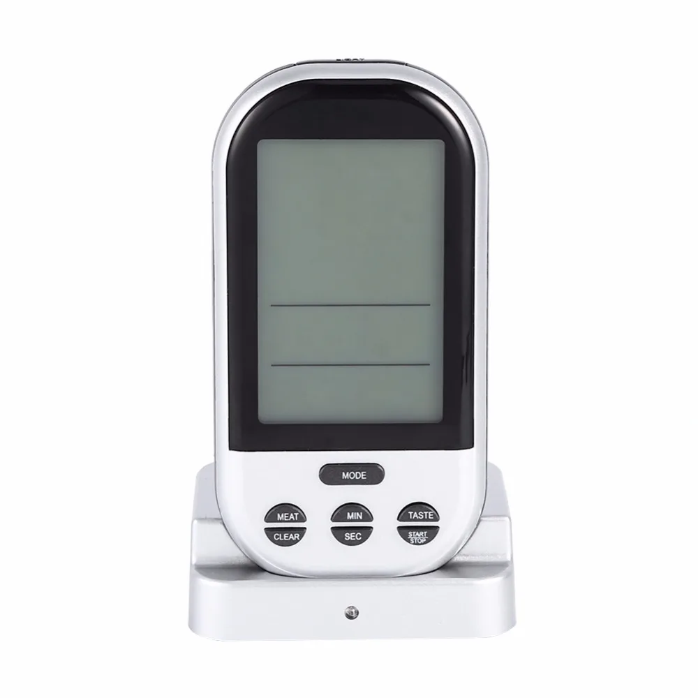 

New Digital LCD Wireless Remote Kitchen Oven Food Cooking Meat BBQ Thermometer for BBQ Grill Meat Cooking Kitchen Accessories
