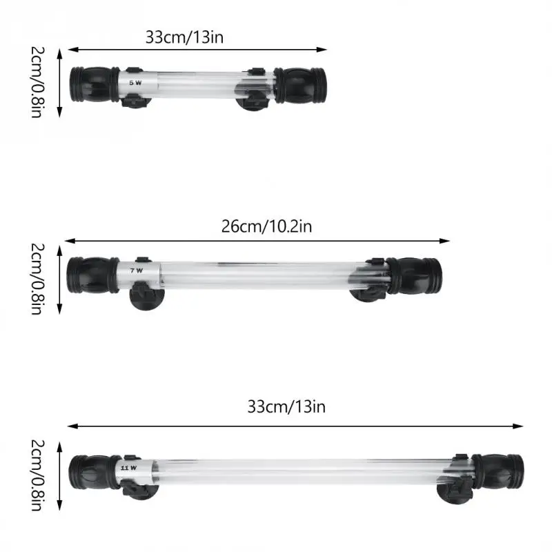 Погружной УФ-светильник стерилизатор водонепроницаемый светильник для бассейна лампа для водорослей рыболовный светильник для аквариума подводный светильник Лидер продаж