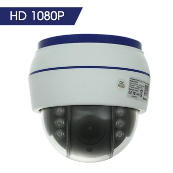 

HD 1080P Wireless WIFI Dome PTZ IP Camera 2.8-12mm Auto-focus P2P Phone APP with TF Card Slot Surveillance CCTV Security Camera
