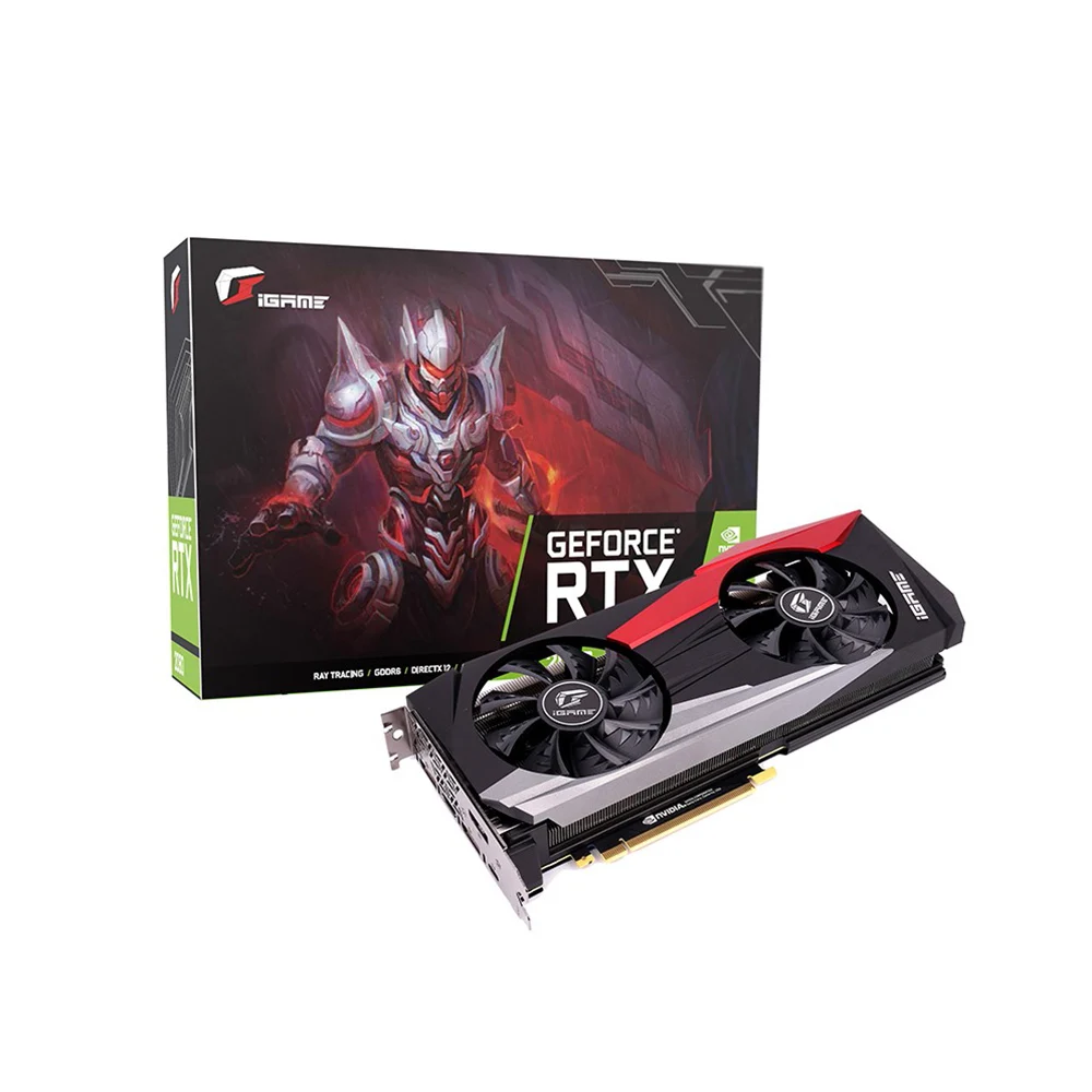 IGame coloré GeForce RTX 2080 CH carte graphique GDDR6 8G 256 bits
cartes vidéo pour ordinateur de jeu USB PCI-E