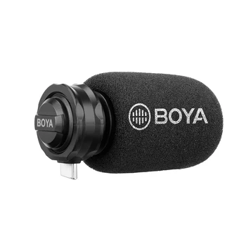 

BOYA BY-DM100 Microphone Digital Stereo Cardioid Condenser Mic Superb Sound for Android USB Type-C Devices Recording
