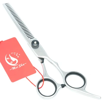 

Meisha 6.0 Inch Professional Pet Grooming Hair Thinning Scissors Japan 440c Curved Puppy Cutting Shears Cat Dog Suppliers HB0026