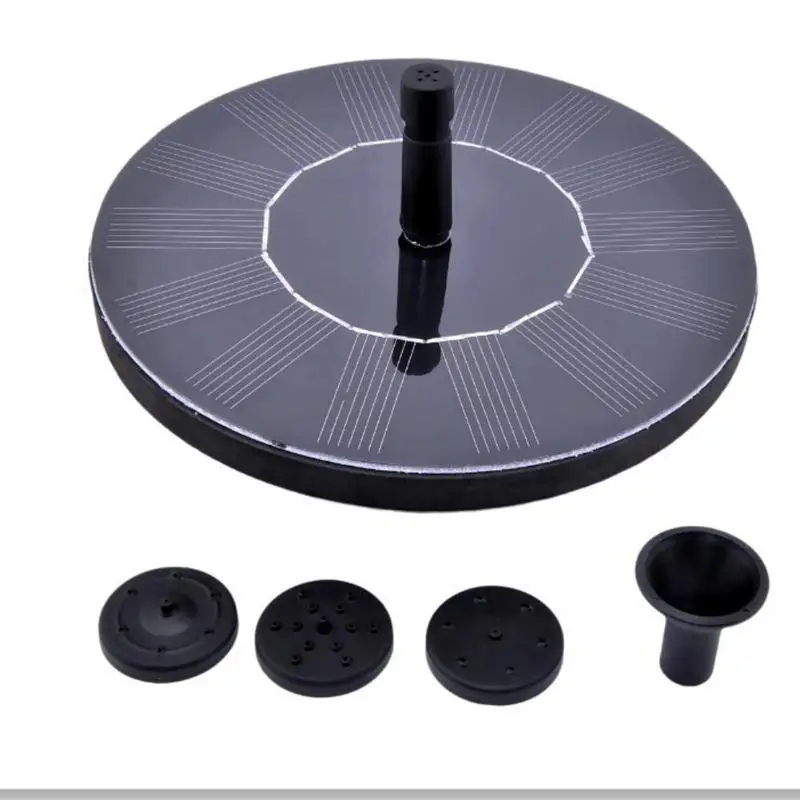 

Solar Water Pump Irrigation 1.4W Floating Waterpomp Panel Garden Plants Watering Power Fountain Pool Automatical for Waterfalls
