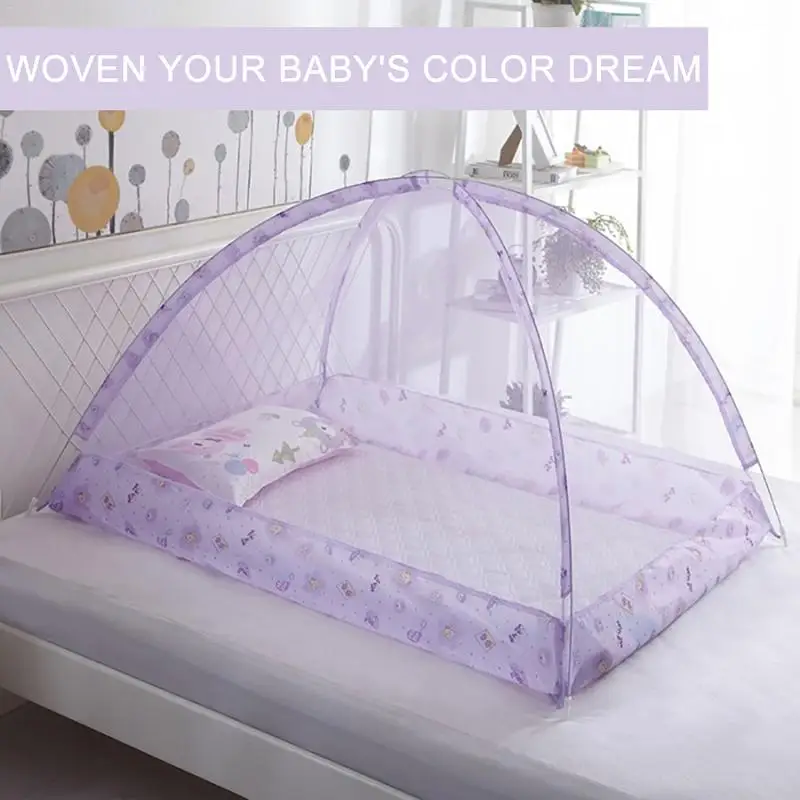 foldable baby bed with mosquito net