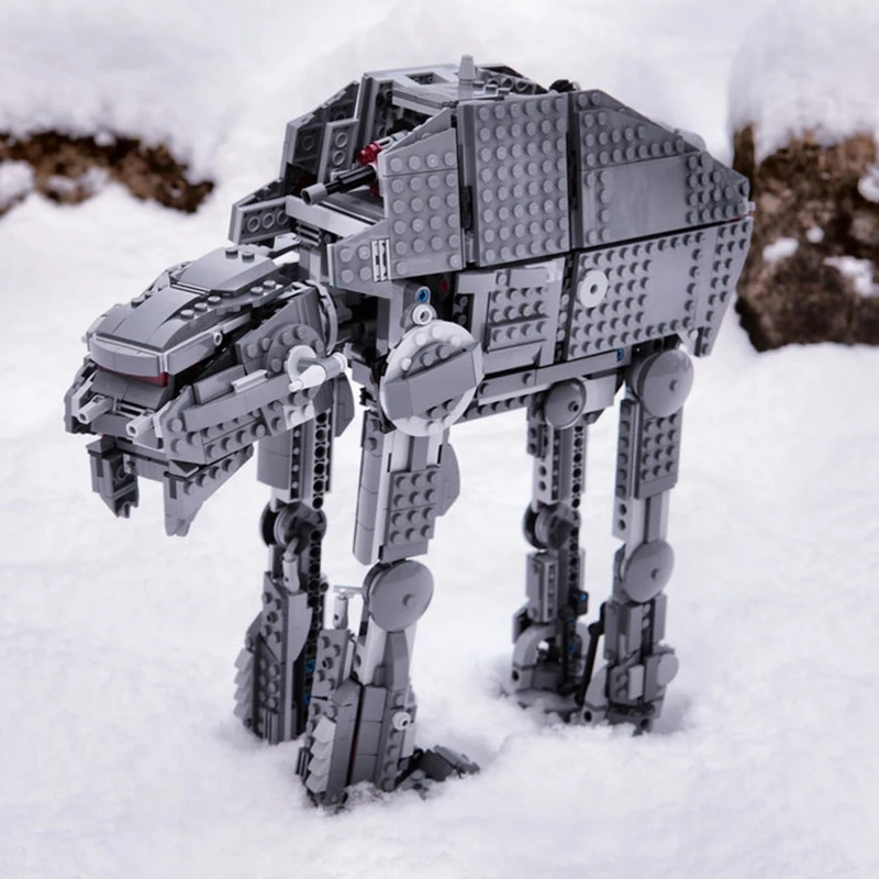

Star Wars Building Blocks Last Jeding First Order Heavy Assault Walker Model Bricks Toys Compatible legoed 75189 05130 10908