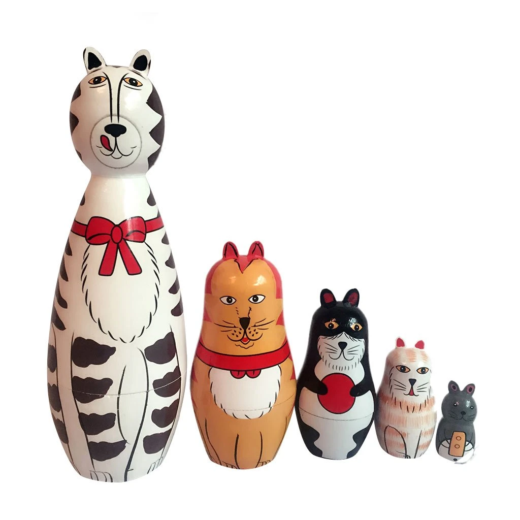animal babushka dolls