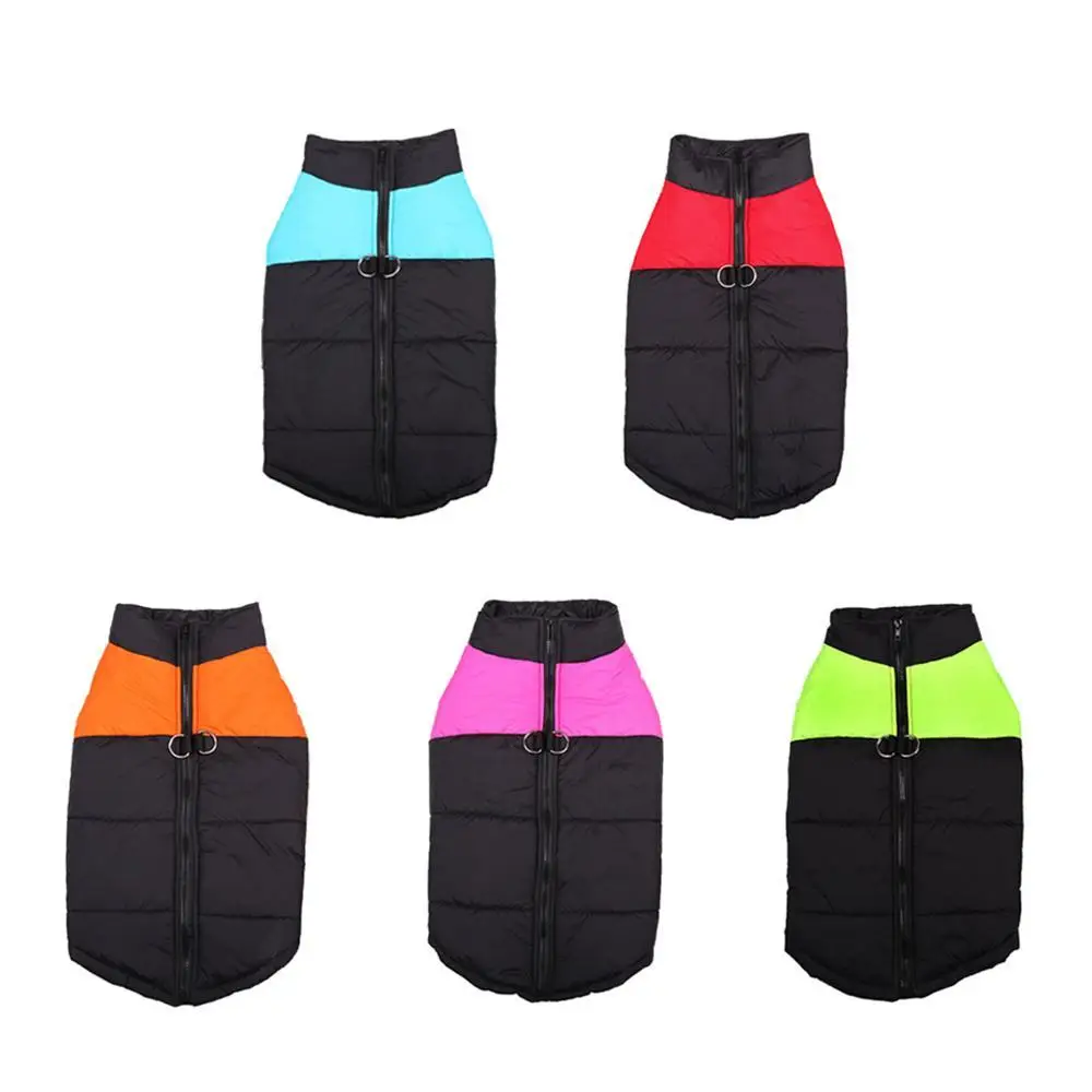 Winter Warm Pet Dog Puppy Vest Jacket Pet Clothes For Medium/Large Dogs