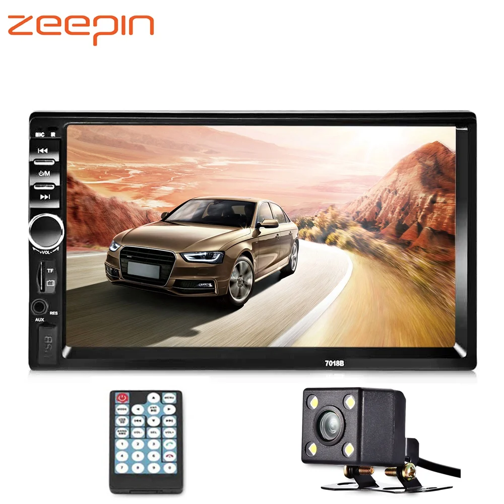 

7 inch Car Multimedia Player Mirror Link Bluetooth FM Auto Audio Radio Tuner Car MP5 Player USB TF AUX with Remote Control