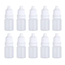 10 шт 5 мл пустые пластиковые сжимаемые бутылки-капельницы для жидких капельниц