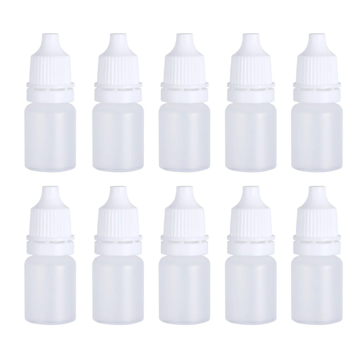 

10Pcs 5ml Empty Plastic Squeezable Dropper Bottles Eye Liquid Dropper Dropping Bottles