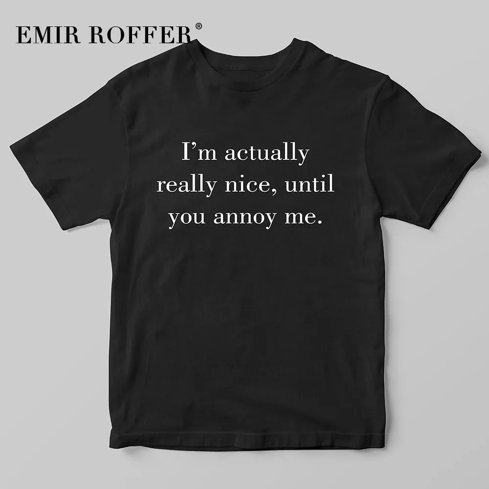 EMIR ROFFER я действительно хороший пока вы не раздражаете меня Винтажная футболка