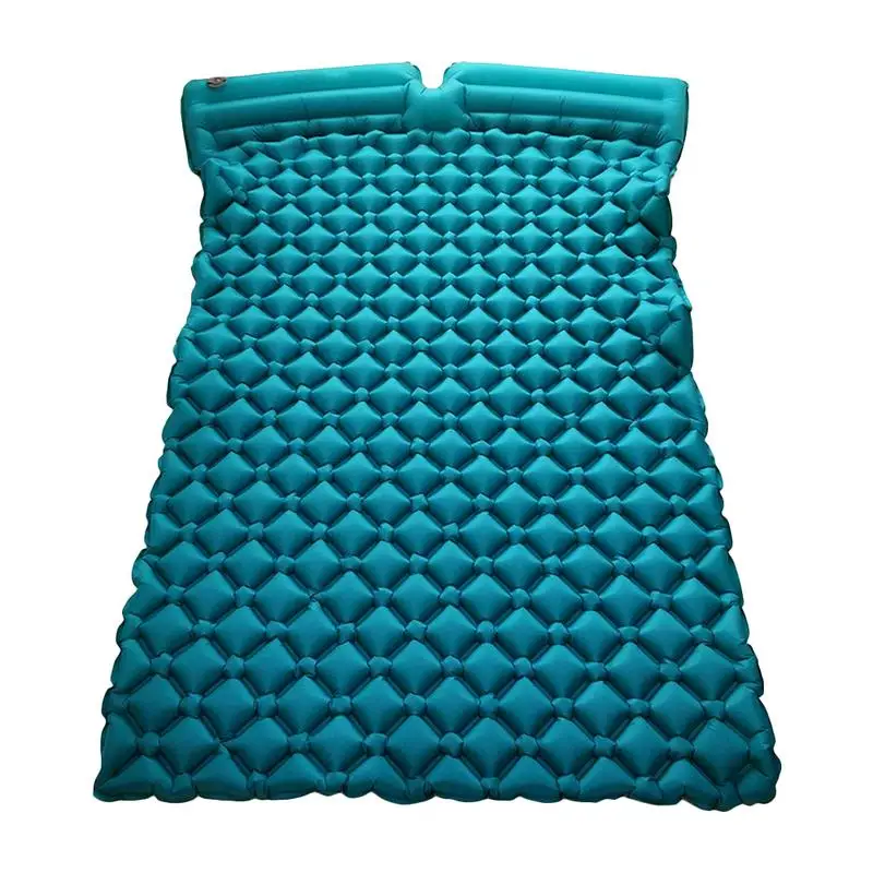 

Outdoor Camping Mat Outdoor With Pillow Ultra-light Portable Mattress Inflatable Mat Double Sleeping Pad Moisture-proof Pad