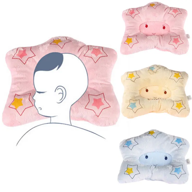 Новый горячий рулон предотвратить плоская голова поддержка шеи пены памяти новорожденных подушка для младенца-15