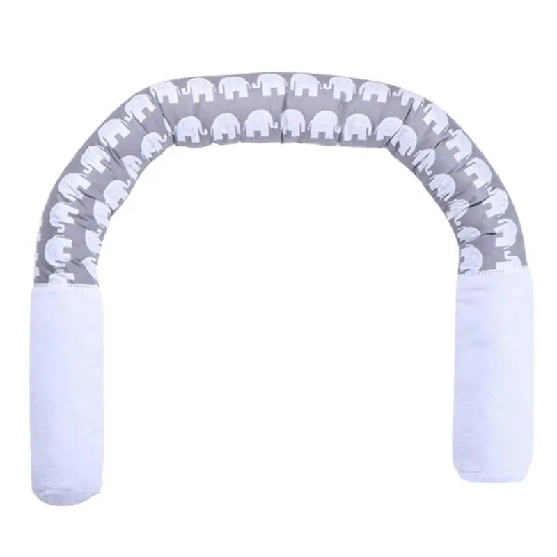 Baby Bed Thicken Bumpers One-piece Crib Around Cushion Cot Protector Pillows Safety Collision Barrier Cotton Pillow Stuffed Toy
