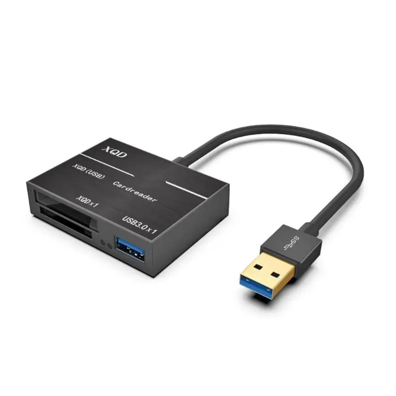 

3 in 1 XQD SD Card Reader Upto 500MB/s High Speed XQD2.0 USB3.0 HUB Camera Kit Adapter For Sony Nikon Camera