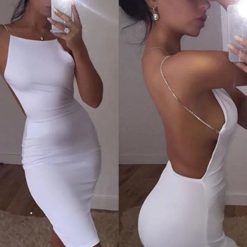 المشاهير حزب مثير الأبيض اللباس المرأة عارية الذراعين فستان بحزام Bodycon أكمام حزب ضئيلة الركبة طول اللباس 2019 الصيف إمرأة