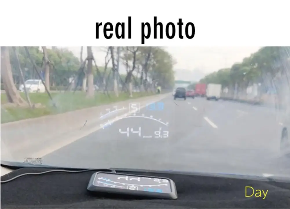 4E 5 &quotАвтомобильный HUD Дисплей автомобильный OBD2 II EUOBD Предупреждение