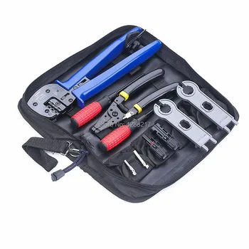 

A-2546B Basic Tool Pack for Photovoltaic Special Clamp for Solar Cable Connector AWG14 AWG12 AWG10 clamp tool