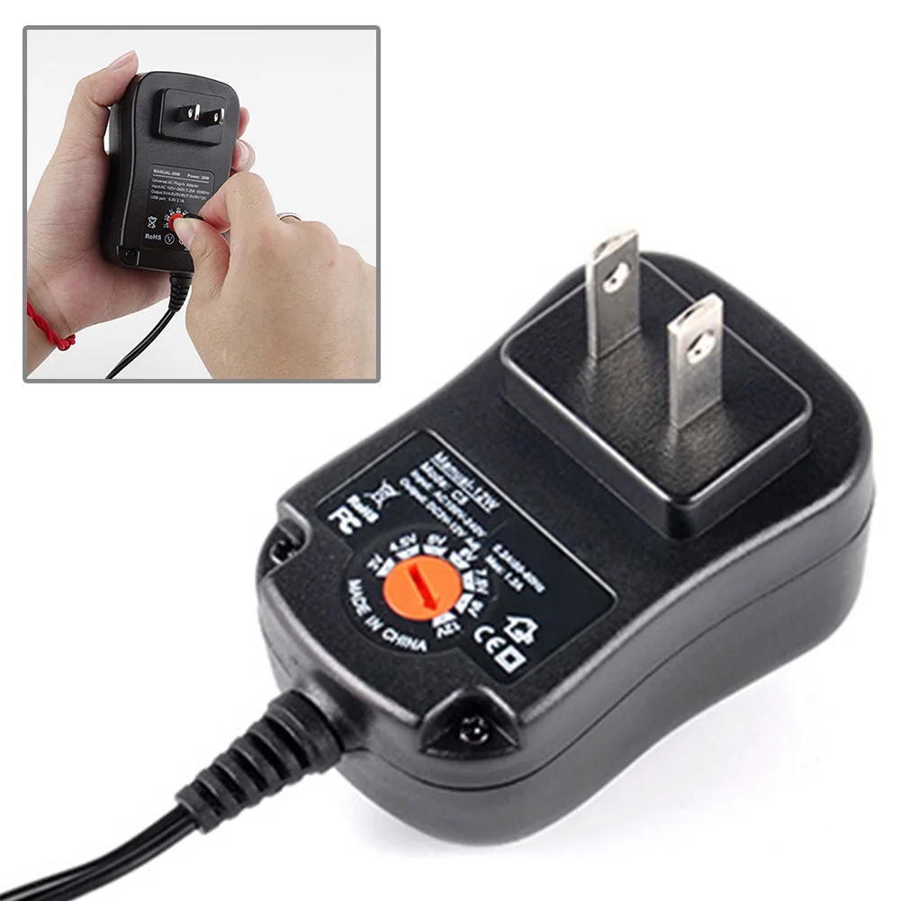 3 12V Fireproof Travel Home Use Multi Protection Power Adapter Safe USB