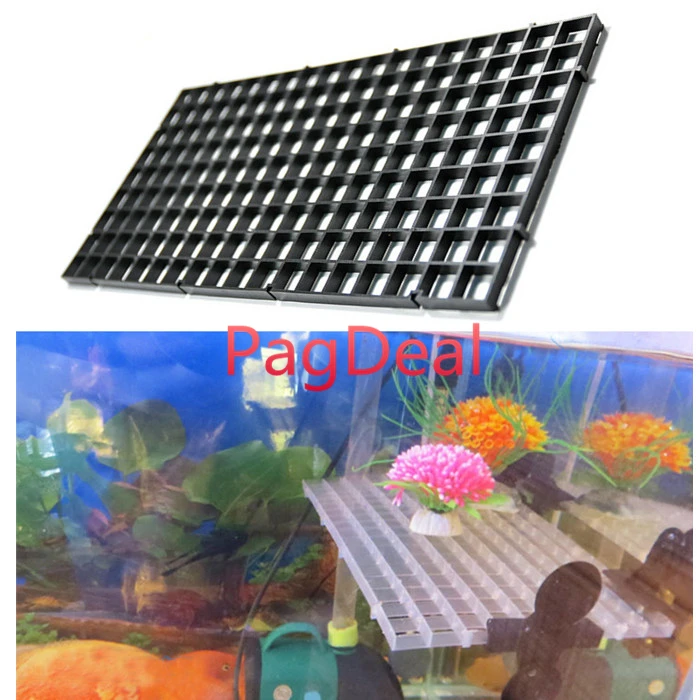 

Multi Function Fish Tank Seperator Aquarium Divider Board Undergravel Bottom Isolation Board Filtration Net Grid Plate Tray