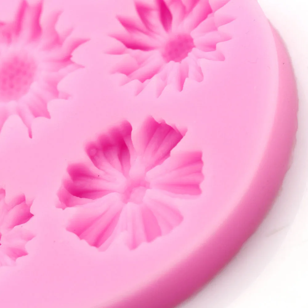 3d силиконовые формы в виде цветка помадка ремесло торт Конфеты Шоколад мастика ледяные Кондитерские инструмент форма для выпечки