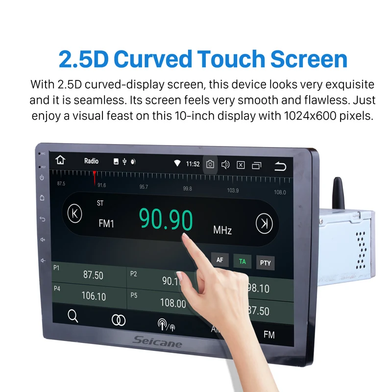 Flash Deal Seicane GPS Navigation Stereo 1Din Android 8.0/8.1 10 inch Universal Car Radio Touchscreen Head Unit Multimedia Player 4G WIFI 4 Flash Deal Seicane GPS Navigation Stereo 1Din Android 8.0/8.1 10 inch Universal Car Radio Touchscreen Head Unit Multimedia Player 4G WIFI 4