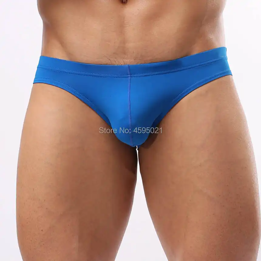 Manner Bikini Slip Jungs Weiche Glatte Mini Unterwasche Pouch Licht Tag Tragen Kurze Hosen Slips Aliexpress
