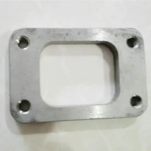 Stainless Steel Turbo Charger inlet Manifold Flange gasket Turbo Adapter Flange for T25 T25/T28 Stainless Steel Turbo Charger inlet Manifold Flange gasket Turbo Adapter Flange for T25 T25/T28
