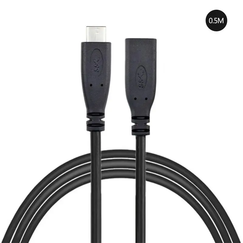 Удлинительный кабель USB type C 3 1 Штекерный и гнездовой удлинитель|Кабели передачи