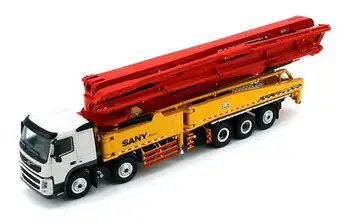 

SANY 1/50 62m Concrete Pump Truck Volvo Truck Toy Diecast Model Collection