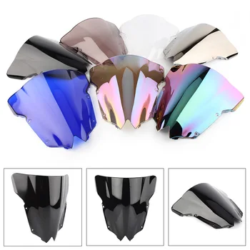 

YZF-R6 Motorcycle Windscreen Wind Deflectors Screen Windshield Windproof Double Bubble Yamaha YZF R6 YZFR6 600 2008-2016