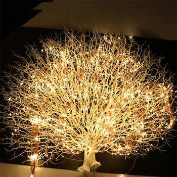 

LED Light String Christmas Tree Decoration 12V 400Leds Super Soft Strip DC Outdoor Decorative Garden Party Supplies CF