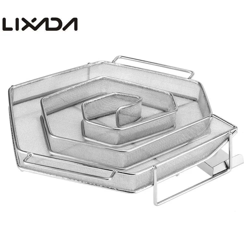 Генератор холодного дыма Lixada из нержавеющей стали для барбекю бекона рыбы лосося