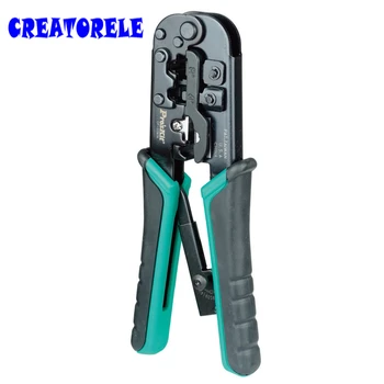 

High Quality CP-376TR 4P/6P/8P Telecom Crimping Tool (190mm) Plastic Steel Cable Network Crystal Head Crimping Pliers