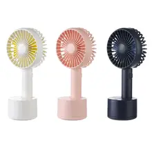 Портативный usb-вентилятор ручной вращение на 120 градусов 5 скоростей Регулируемый кулер мини-вентилятор Удобный маленький настольный USB вентилятор охлаждения