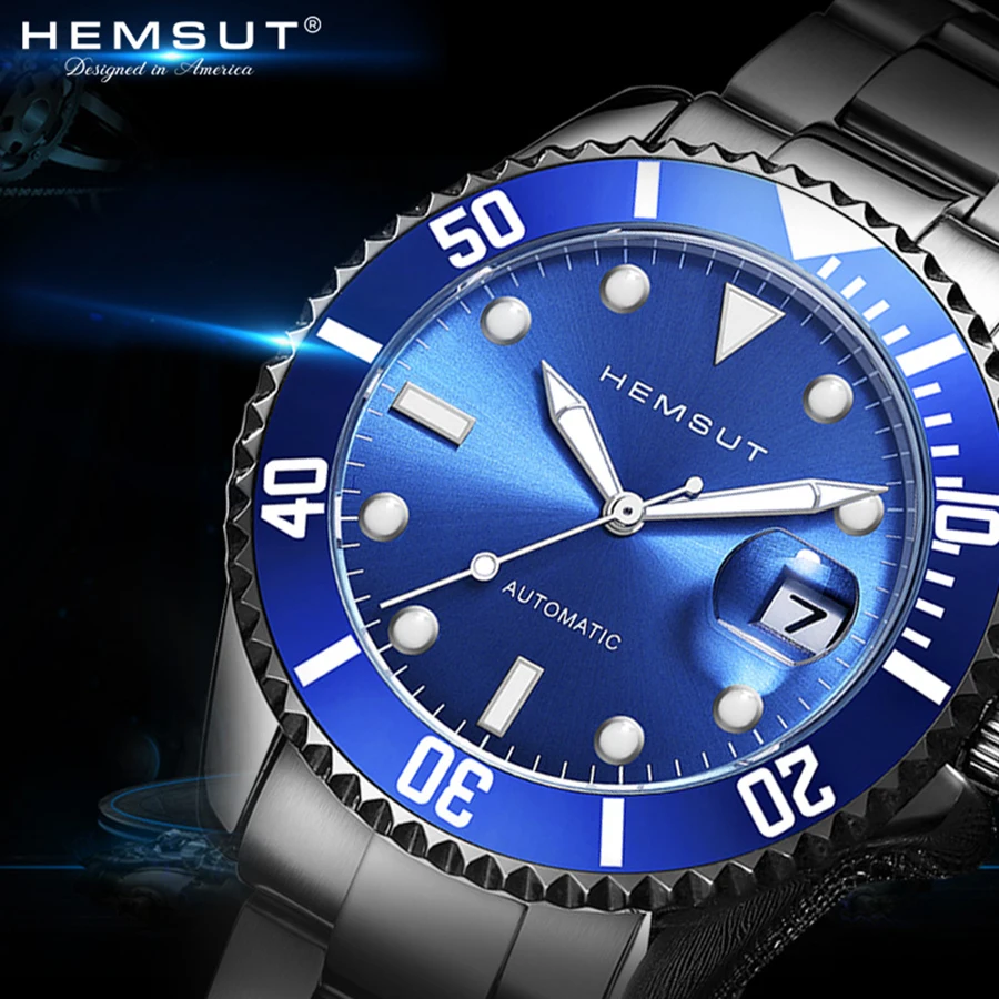 

Fashion Men Watch Top brand Multifunction Automatic Watch Men Calendar Waterproof Luminous Mechanical watches