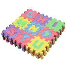 1 x Set Alphabet Environmentally Puzzle Mat Newborn Baby Play Carpet Letter Number Soft Foam Play Pad Floor for Kids Games children s soft eva puzzle mat baby play carpet puzzle animal letter cartoon eva foam play mat pad floor for kids games rugs sgs